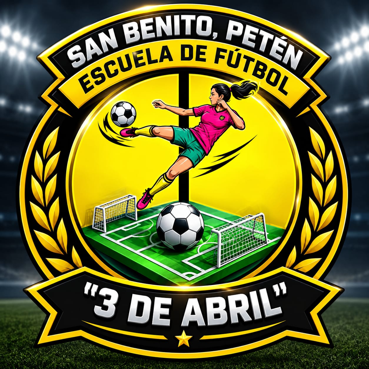 Escudo de Barrio 3 de Abril