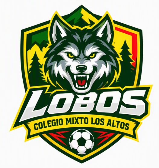 Escudo de Lobos Colegio Mixto Los Altos